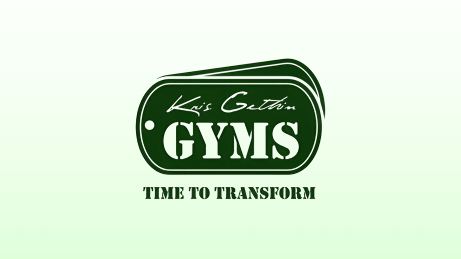 KRIS GETHIN GYMS LOGO __ GREEN
